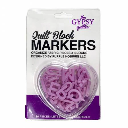 Quilt Block Marker - Purple