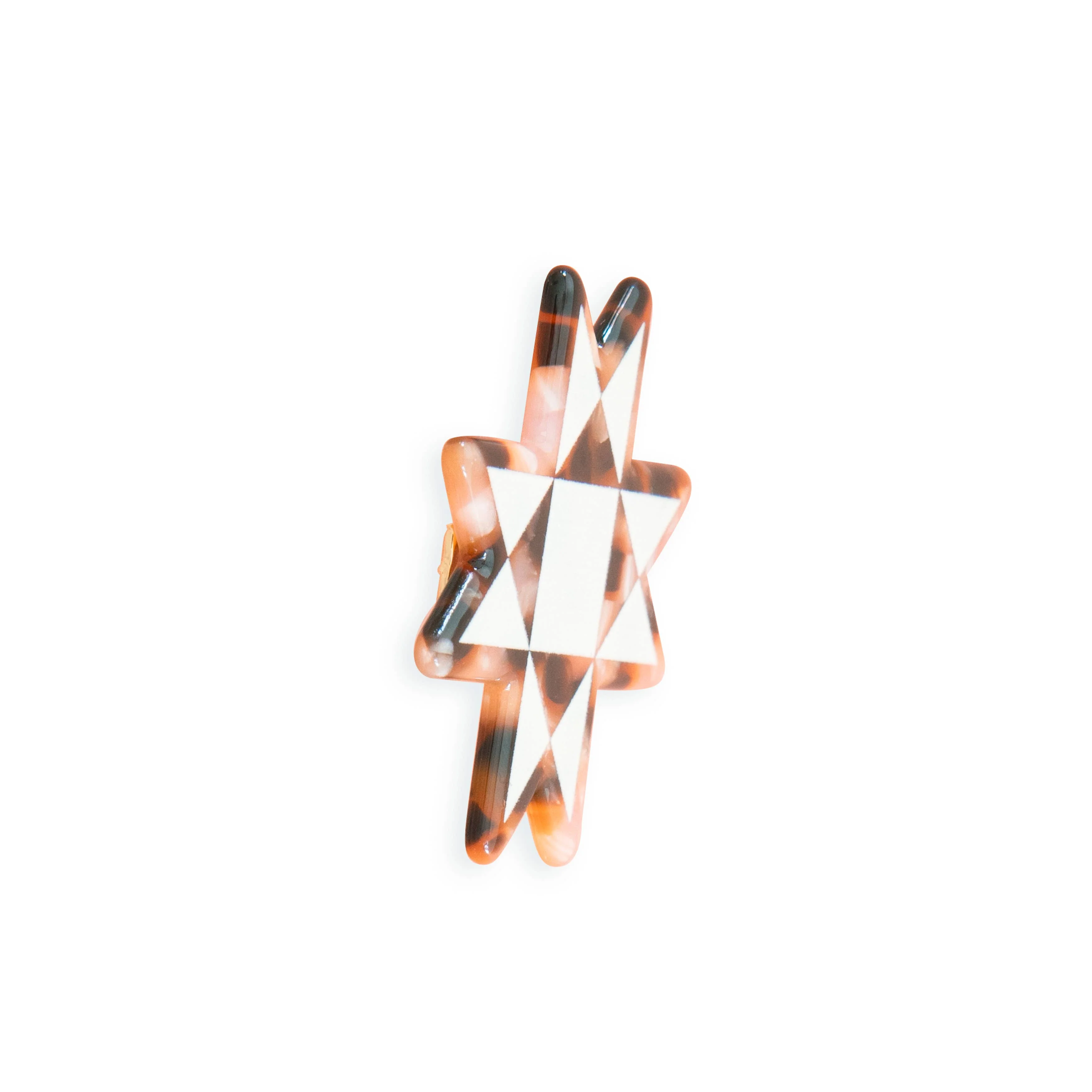Quilt Star Hair Clip - Image 5