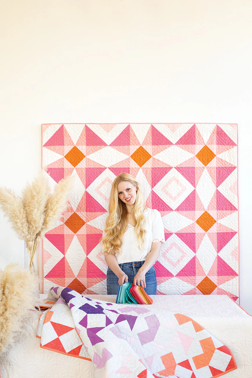 Quilts in Modern Color: Creating Ombré Palettes: 14 Projects by Amber Elliot - Image 2