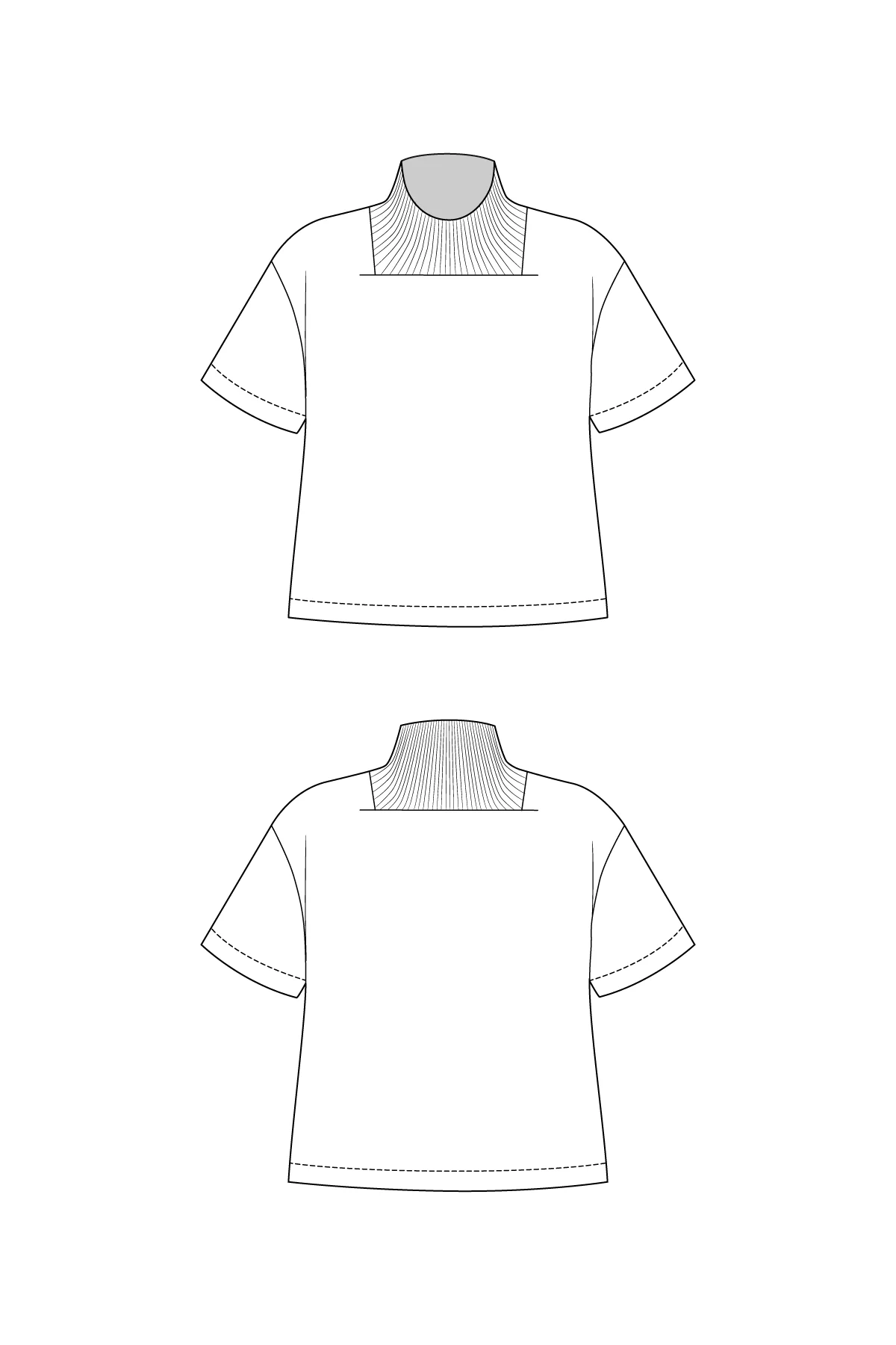 Named Clothing RAUHA tee & tee dress US0-24 - PDF Pattern - Image 8