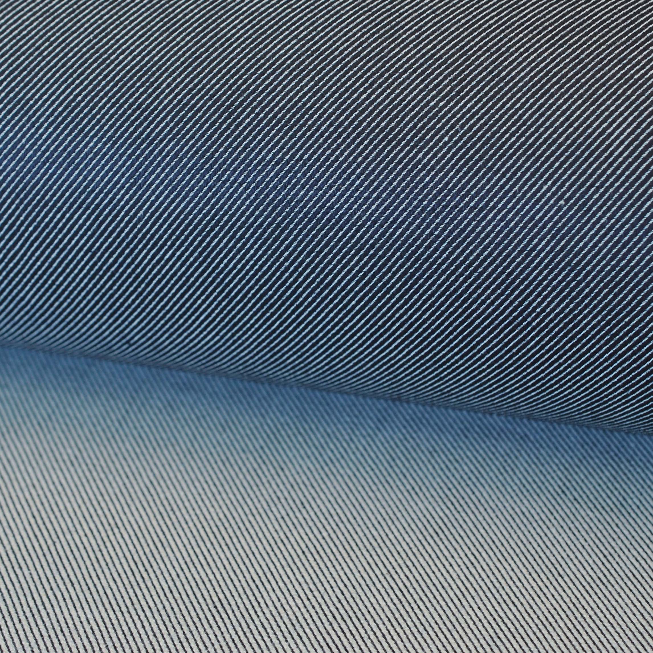 12oz Refined Twill Denim in Dark Blue - Image 2