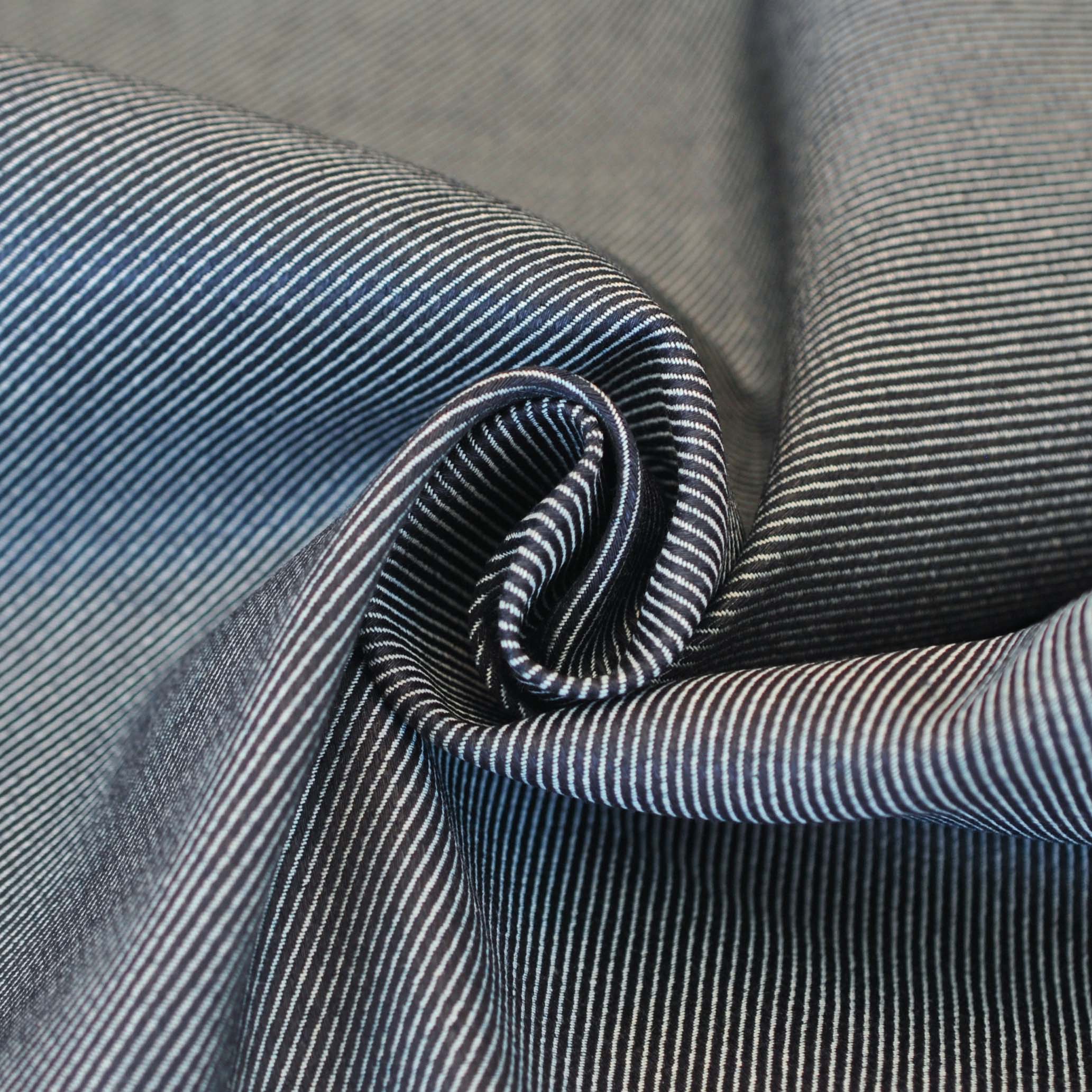 12oz Refined Twill Denim in Dark Blue - Image 3