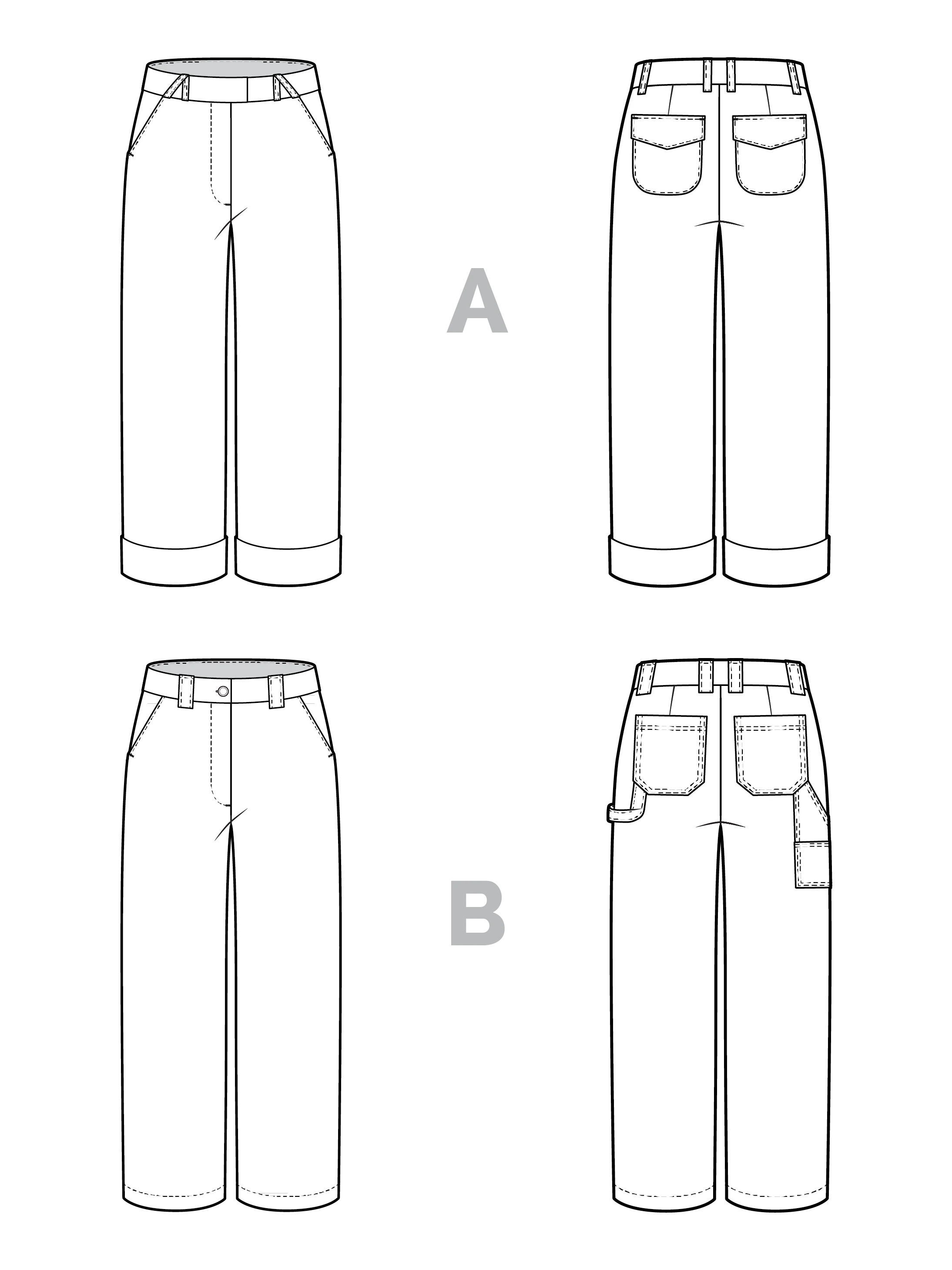 Closet Core Rika Pants - US 0-32 - PDF Pattern - Image 23