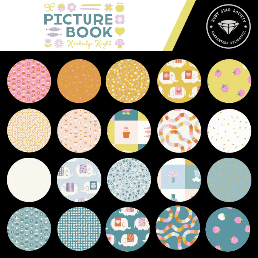 Ruby Star Society Picture Book 10" Layer Cake - Image 2