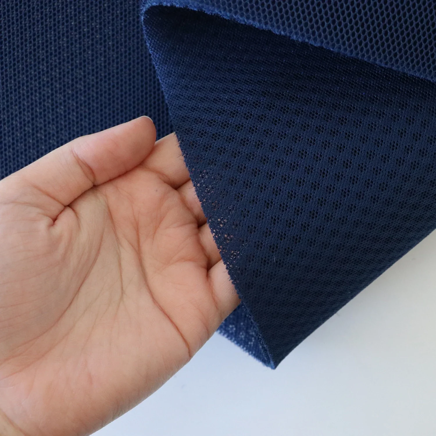 Sallie Tomato Air Mesh Precut 1/2 Yard - Navy