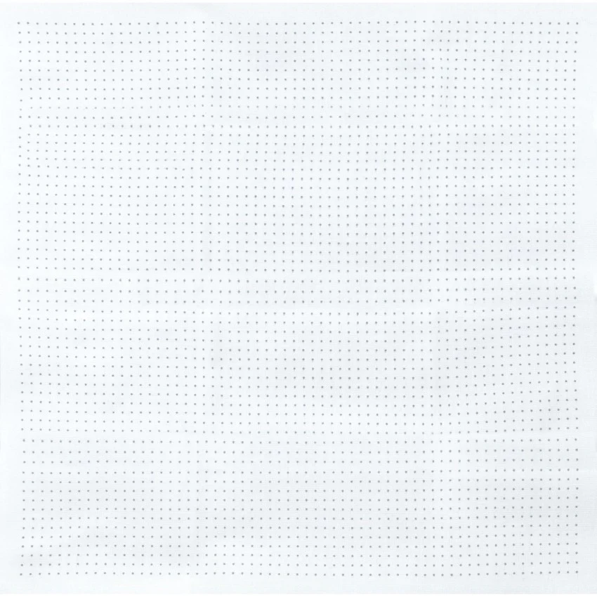 Sashiko 5mm Dotted Grid Cloth - White