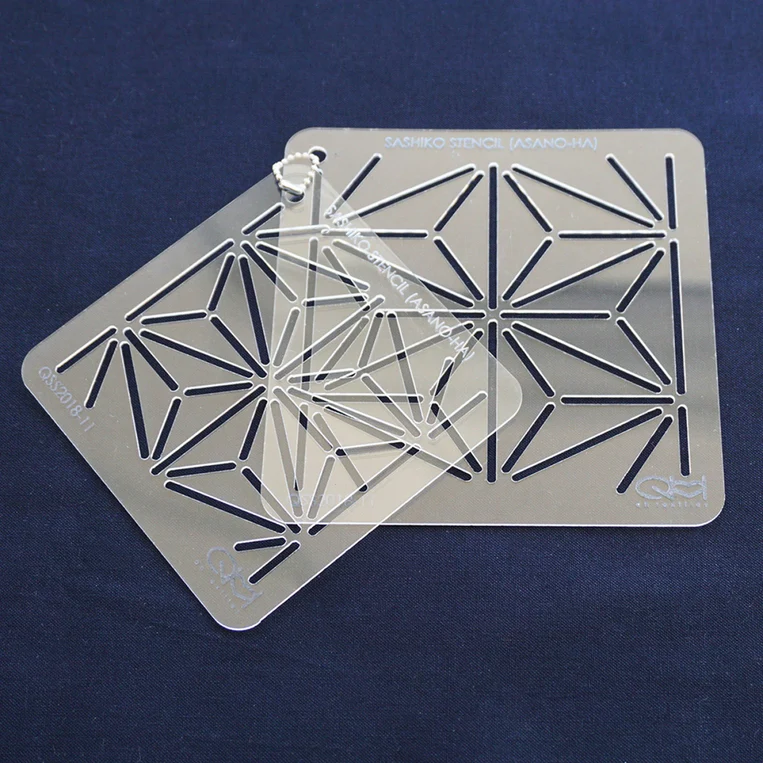 Sashiko Stencil Asano-Ha