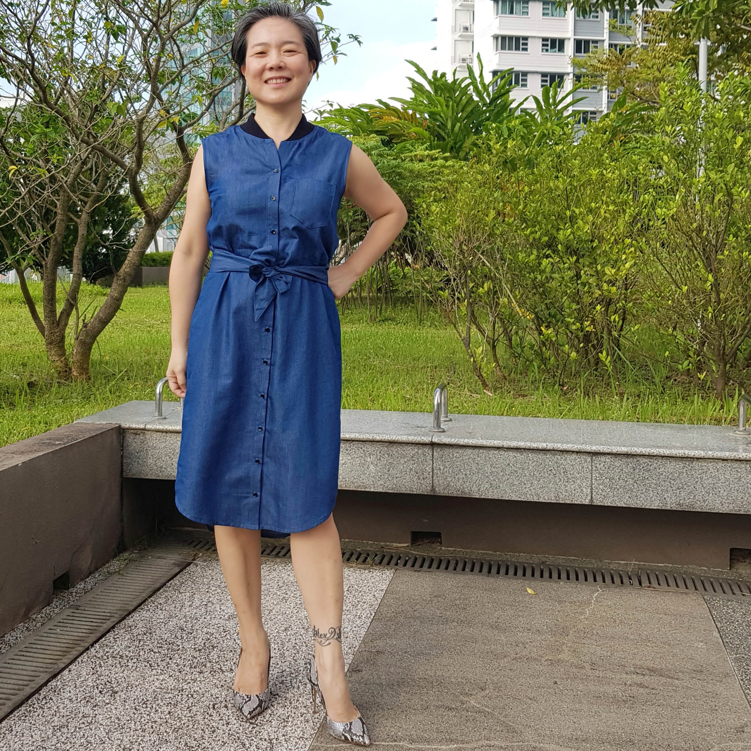 Wardrobe by Me Savannah Shirt Dress 0-24 - Image 7