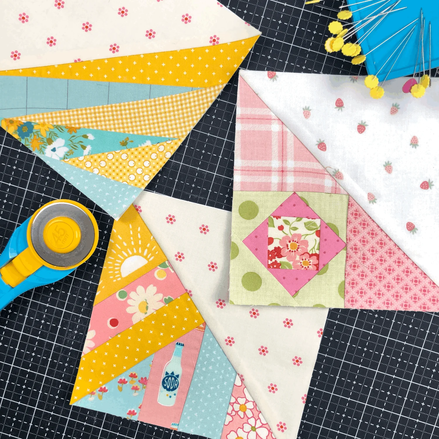 Scrappy Triangle Foundation Pad - 6" - Image 3