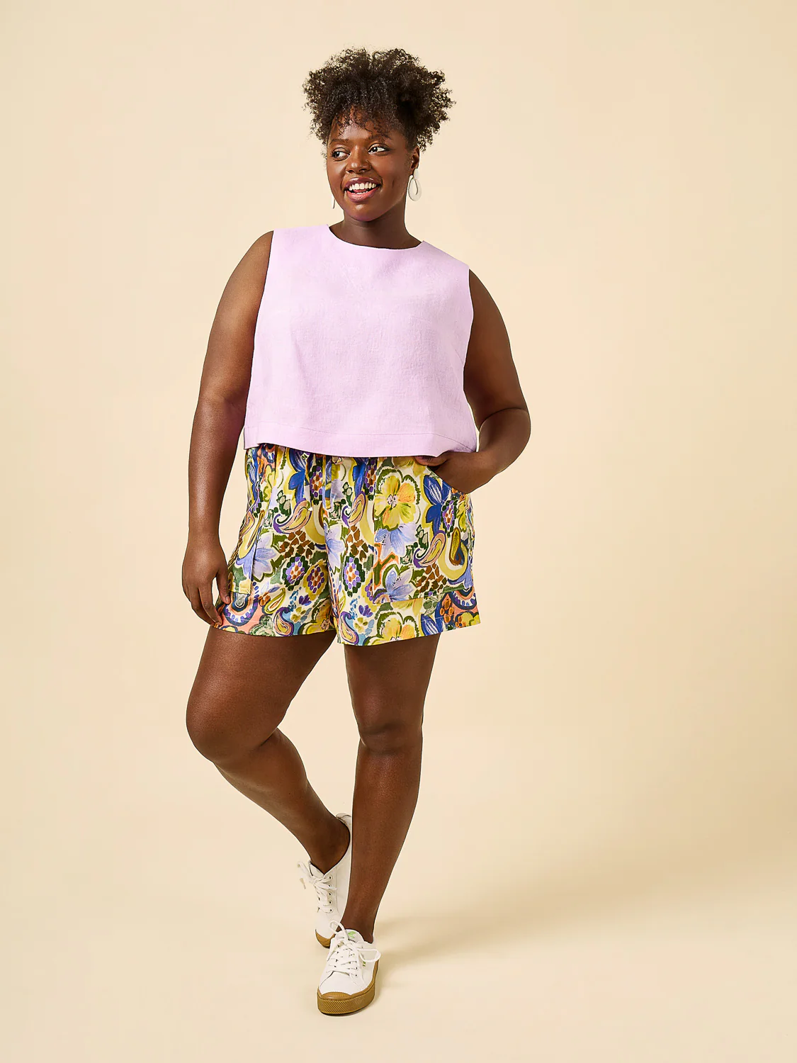 Closet Core Sepia Pants + Shorts -  US 0-32 - PDF Pattern - Image 14
