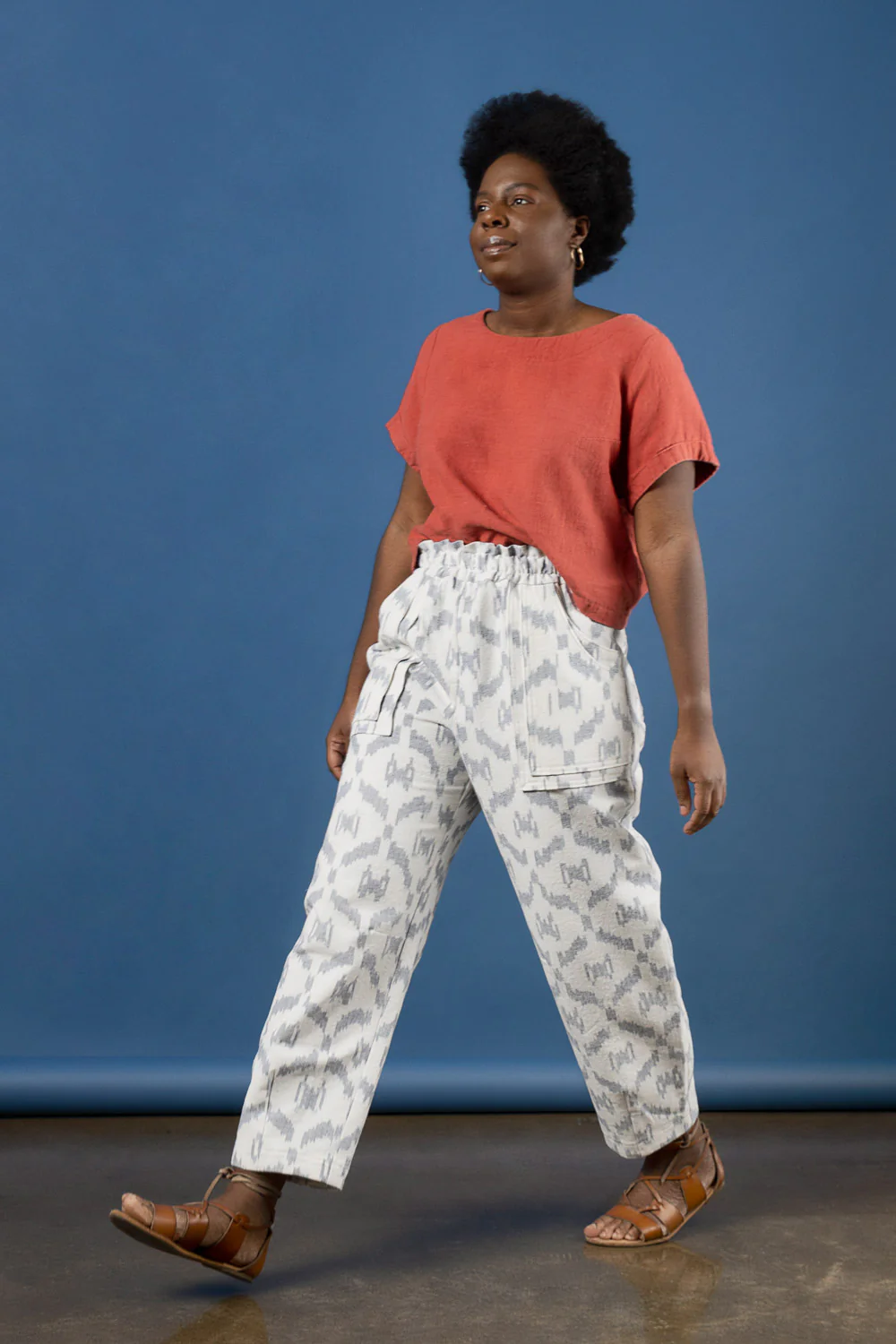 Closet Core Sepia Pants + Shorts -  US 0-32 - PDF Pattern - Image 2