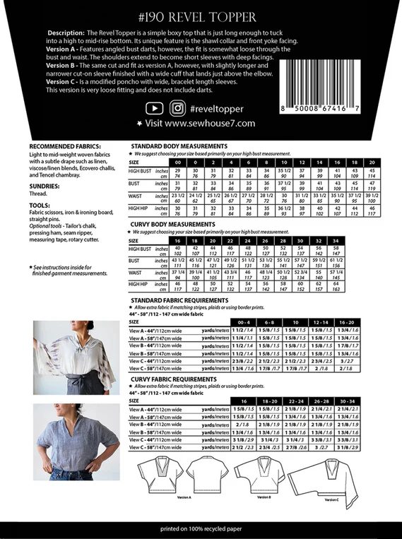 Sew House 7 Revel Topper - Image 12