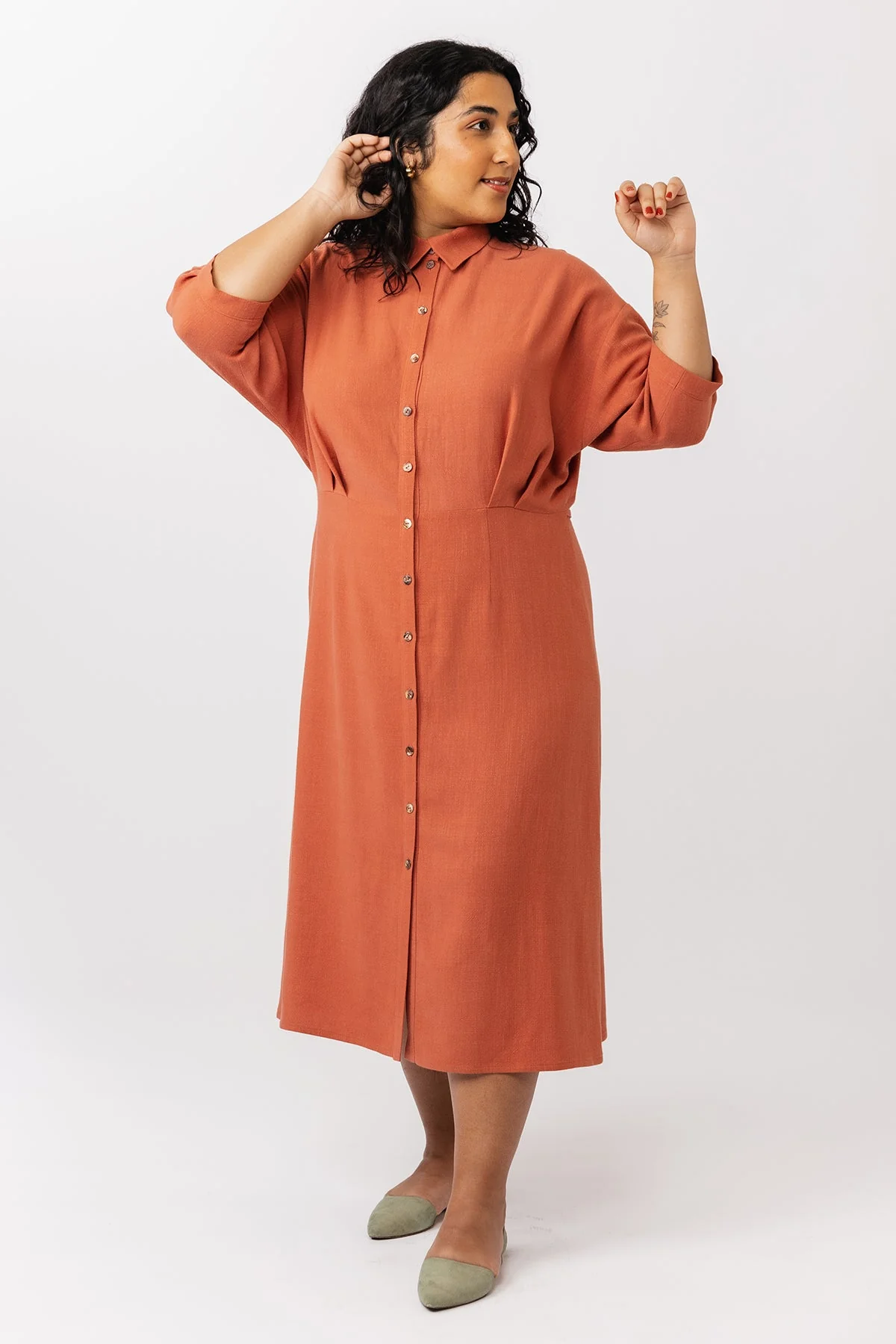Named Clothing SILMU shirt & shirt dress US0-24 - PDF Pattern - Image 17