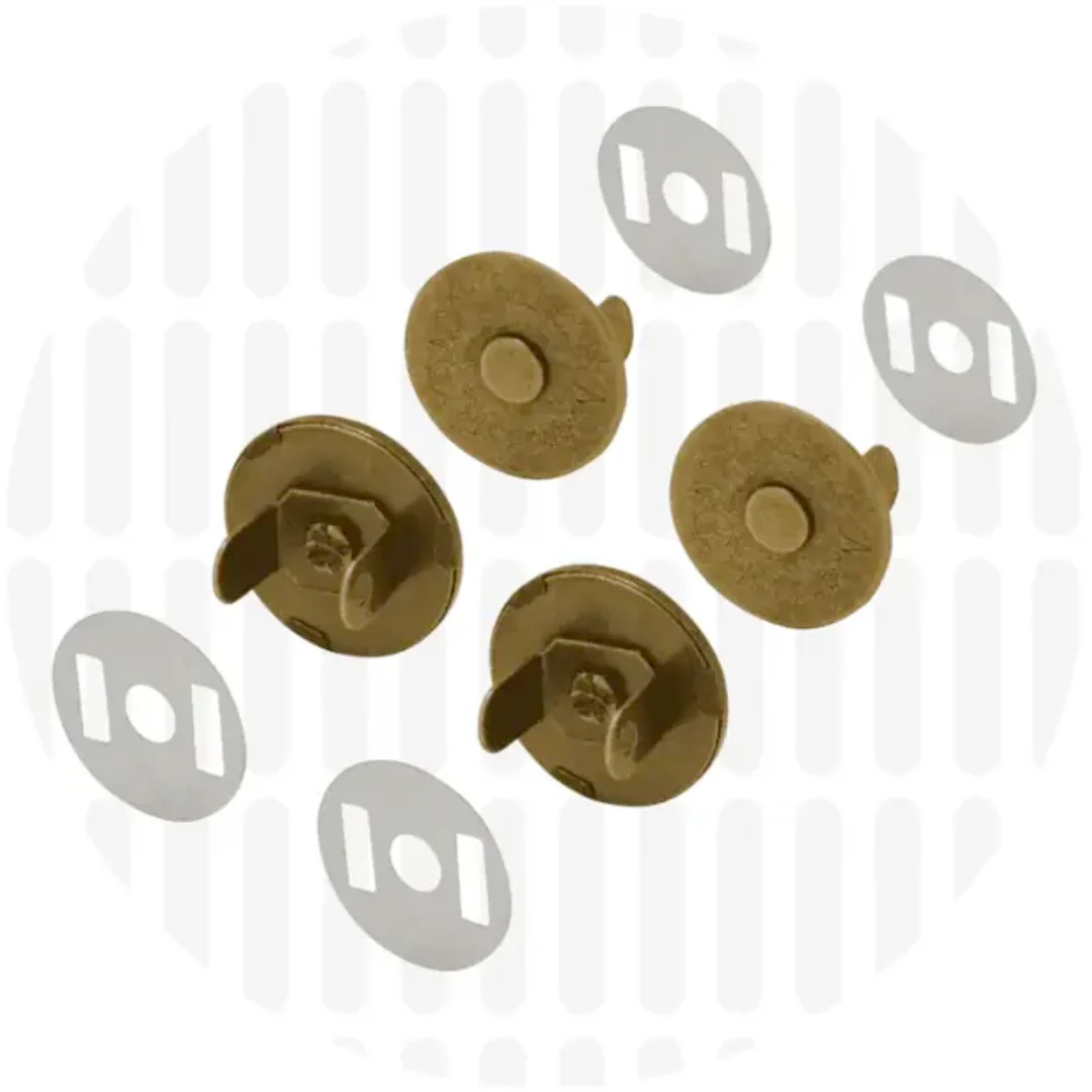 Slim Magnetic Snap 18mm (0.75inch)- 2 per Pack