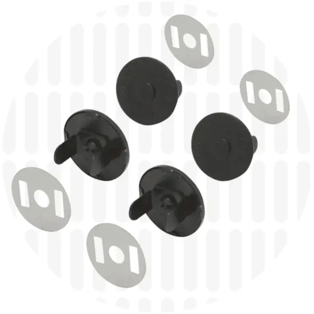 Slim Magnetic Snap 18mm (0.75inch)- 2 per Pack - Image 2