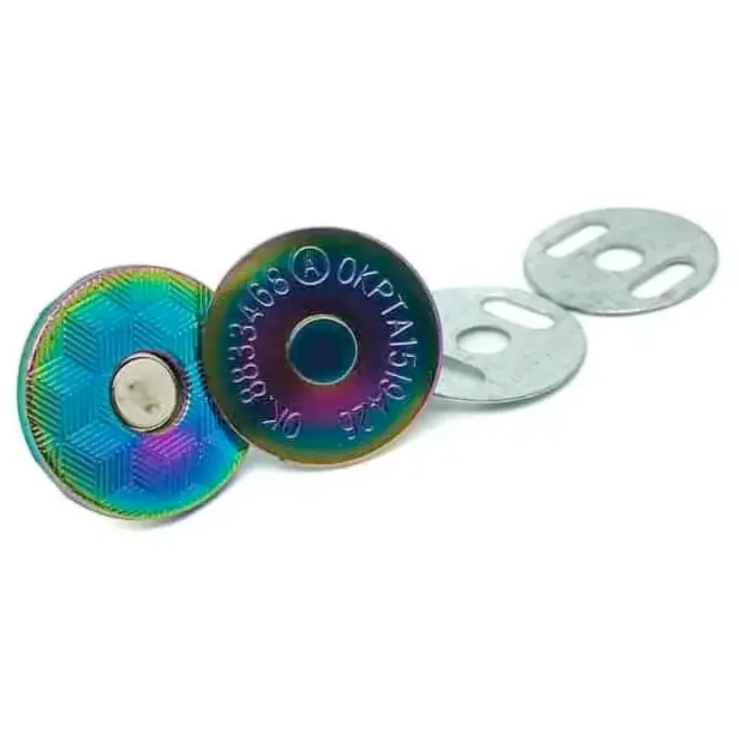 Slim Magnetic Snap 18mm (0.75inch)- 2 per Pack - Image 4