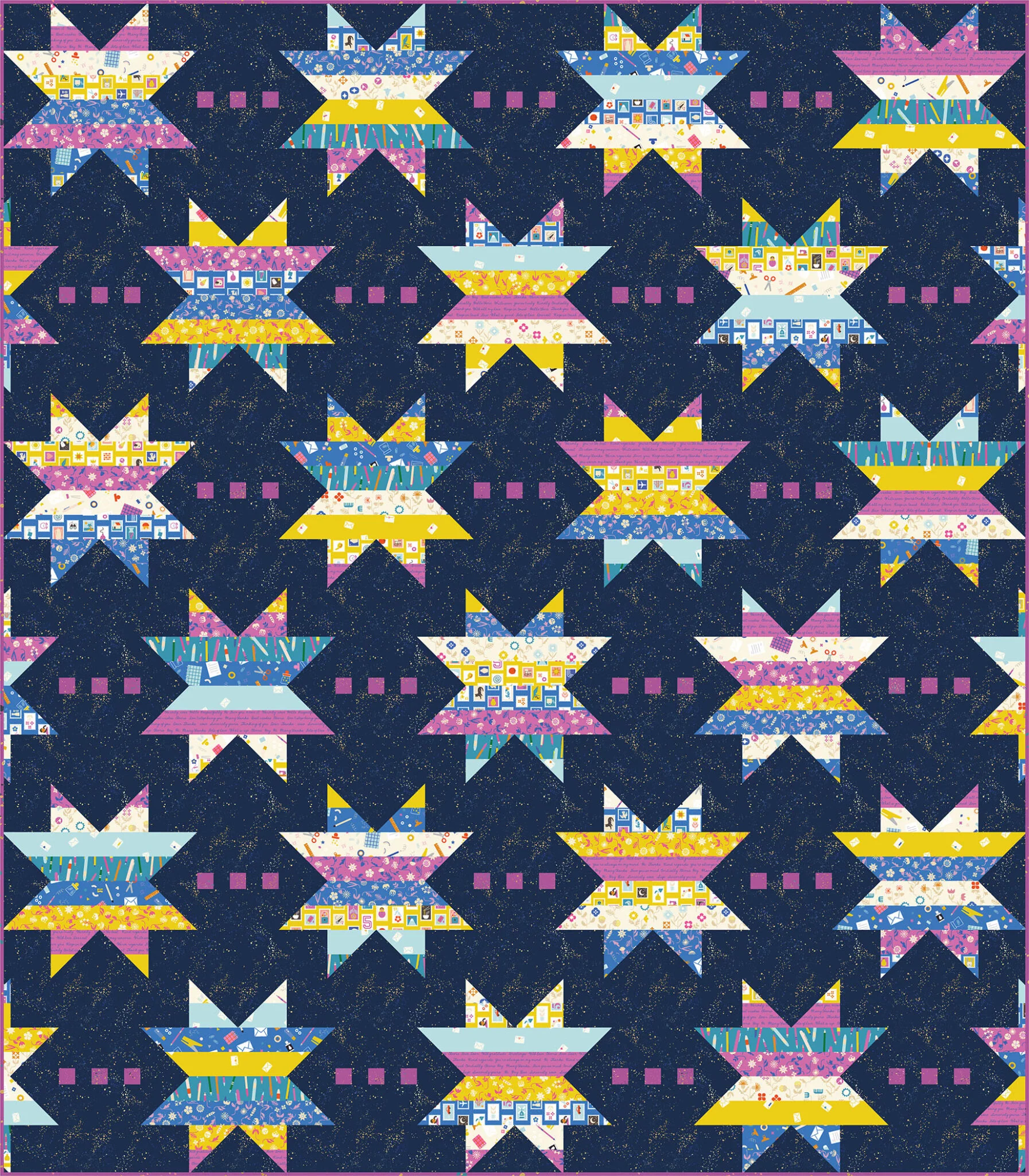 Modernly Morgan Spaced Out Quilt Pattern - Image 4