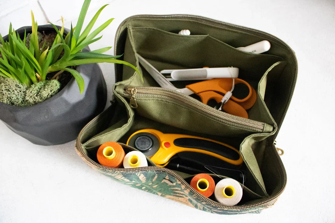Love you Sew Spring Roll Pouch Pattern - Image 6