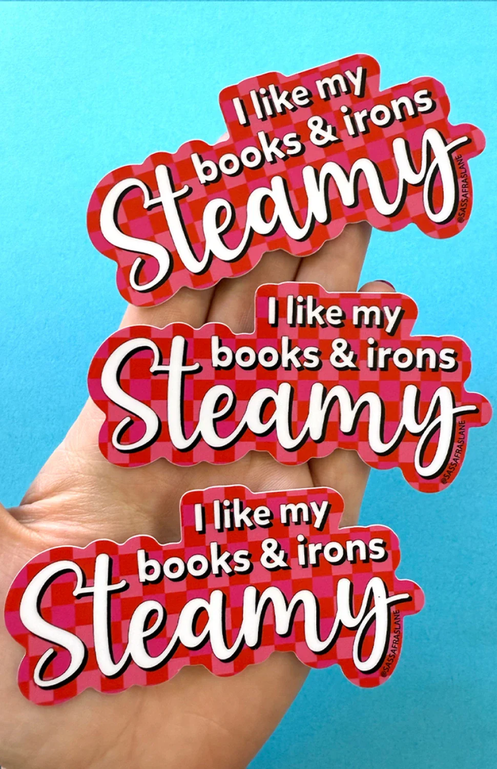 "Steamy" Sticker