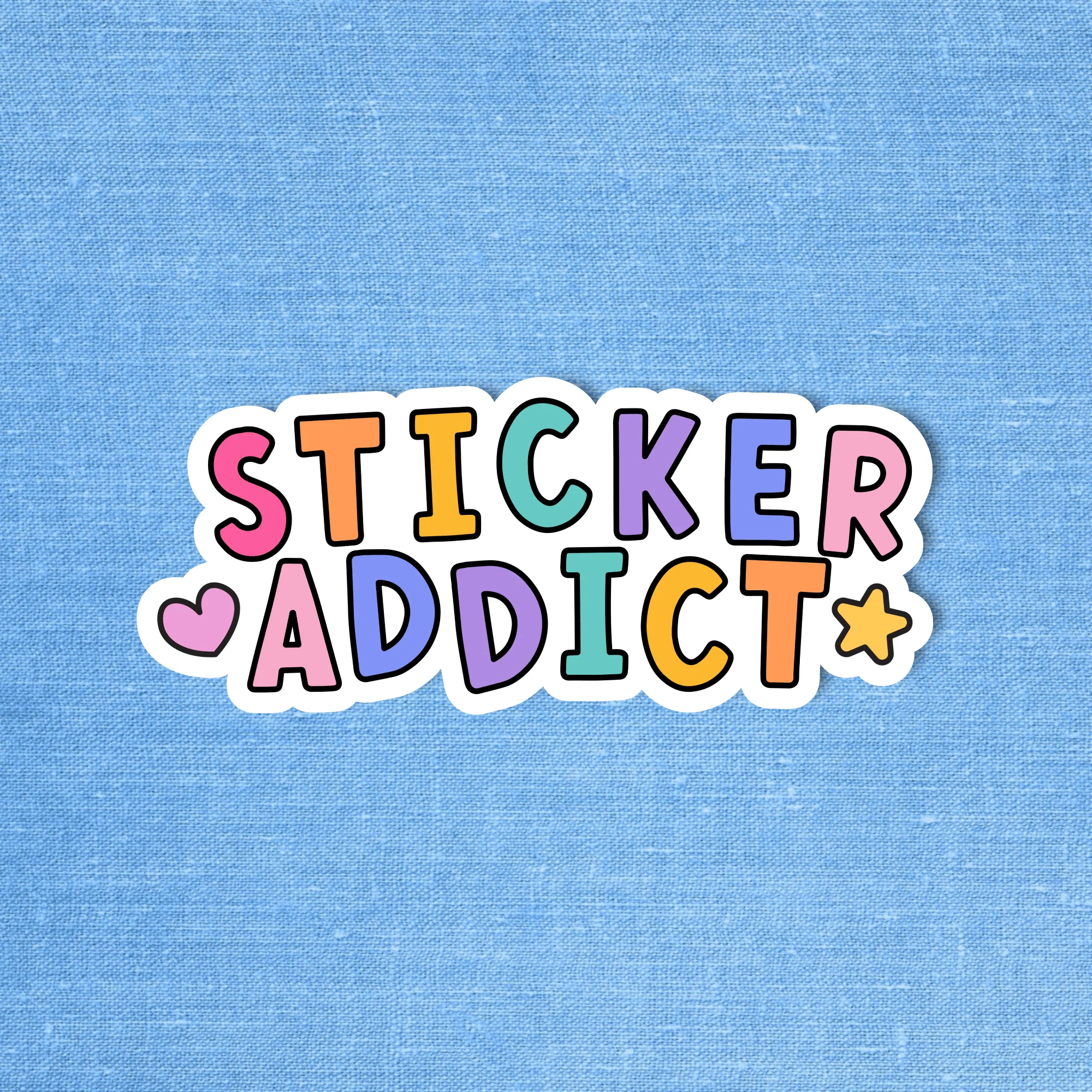 "Sticker Addict" Sticker