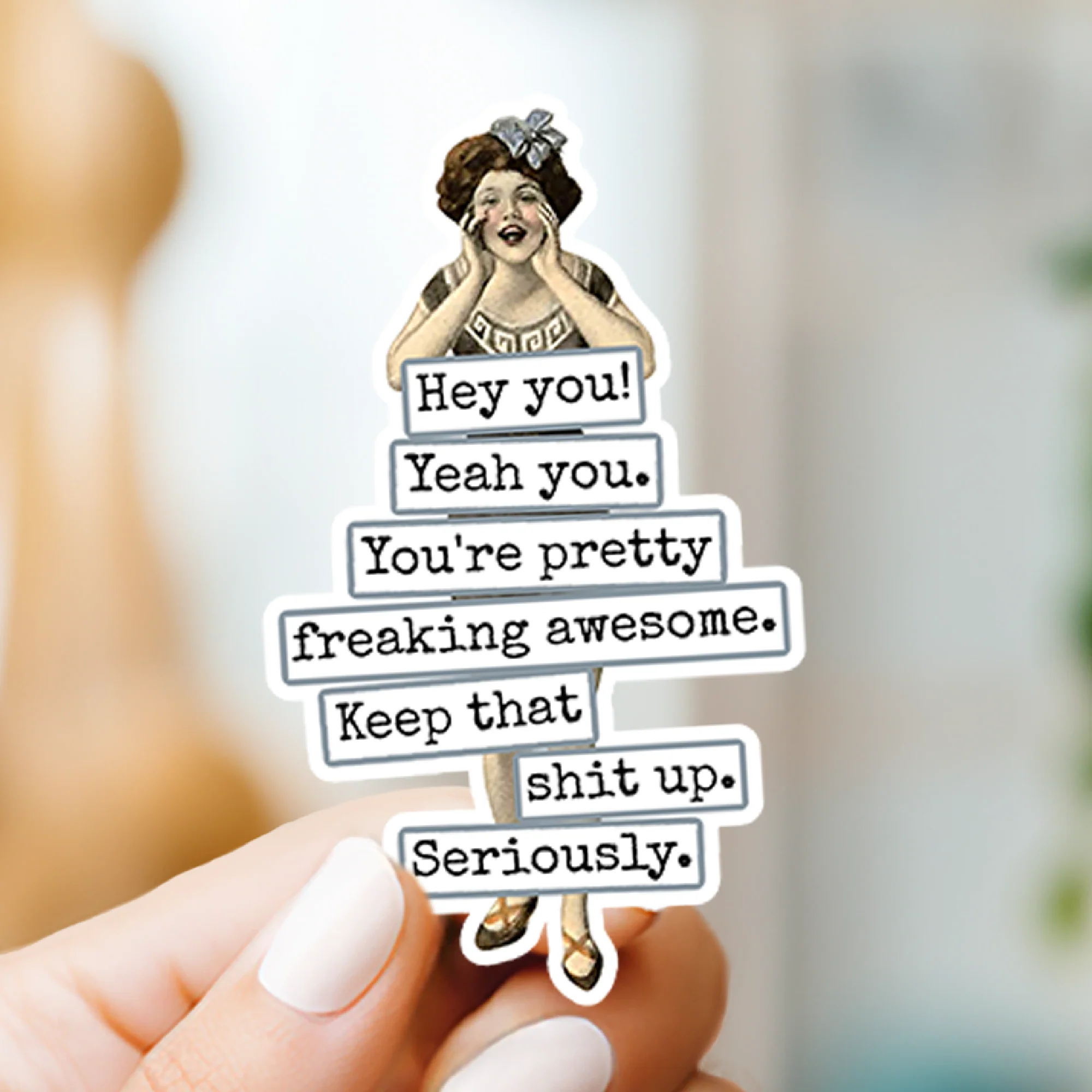 "Hey You!" Sticker - Image 2