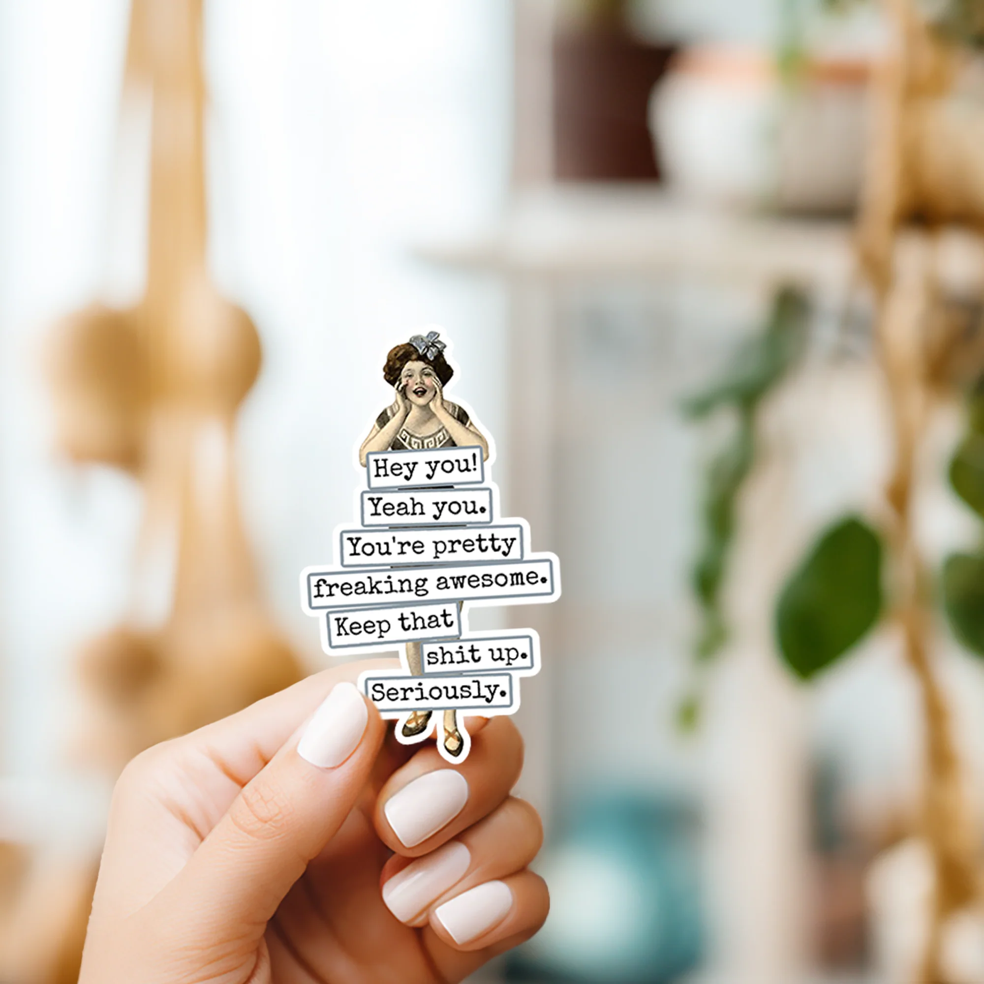 "Hey You!" Sticker - Image 3