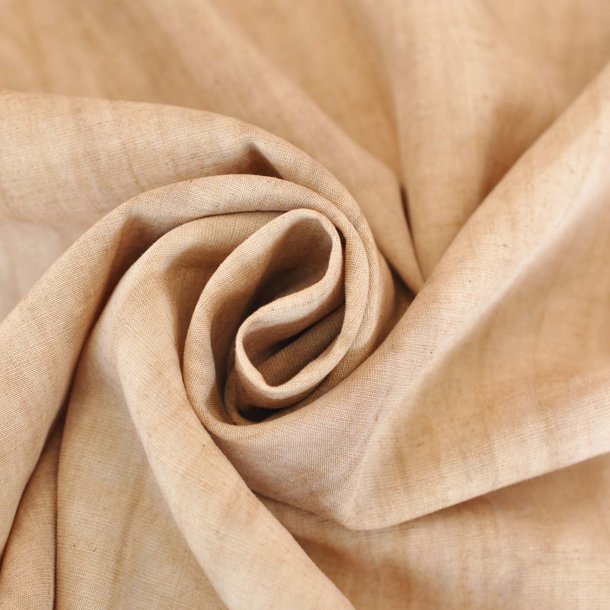 Linen Rayon Blend in Beige - Image 3