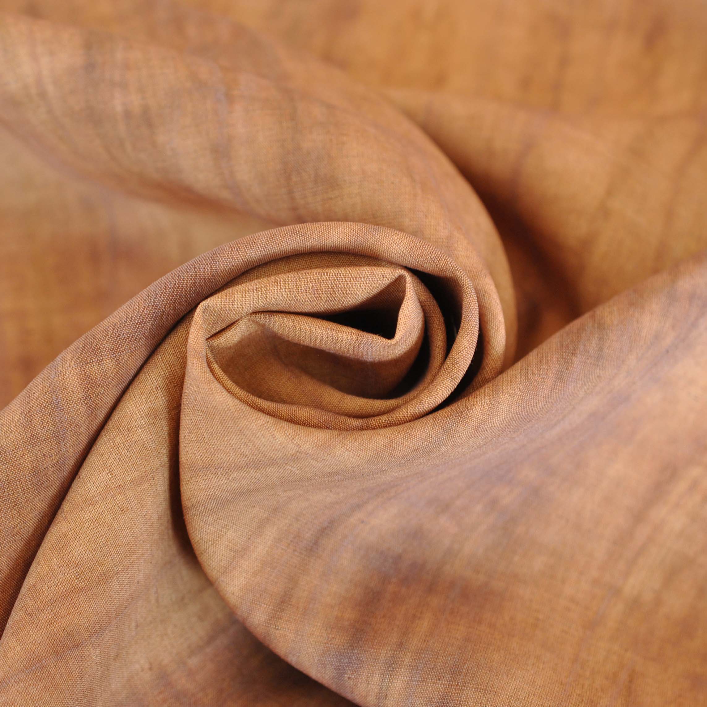 Linen Rayon Blend in Cinnamon - Image 3