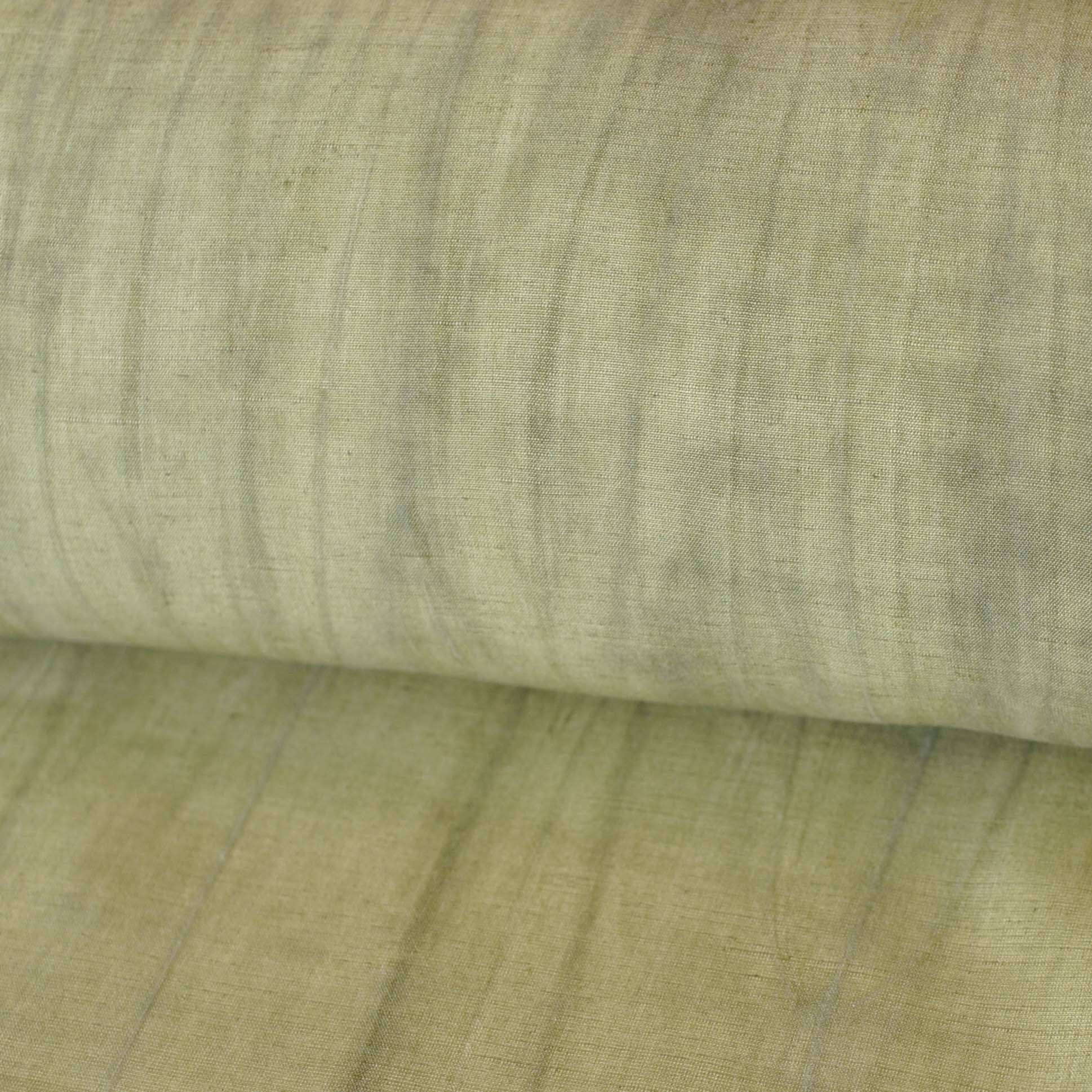 Linen Rayon Blend in Green - Image 2