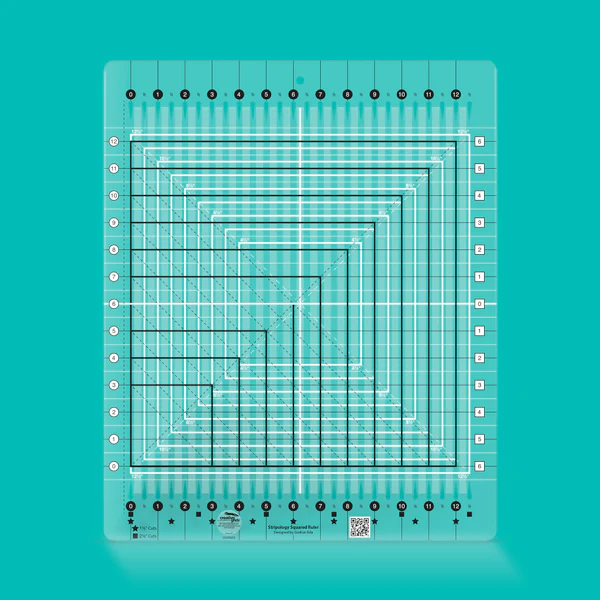 Creative Grids Stripology Squared Quilt Ruler - Image 2