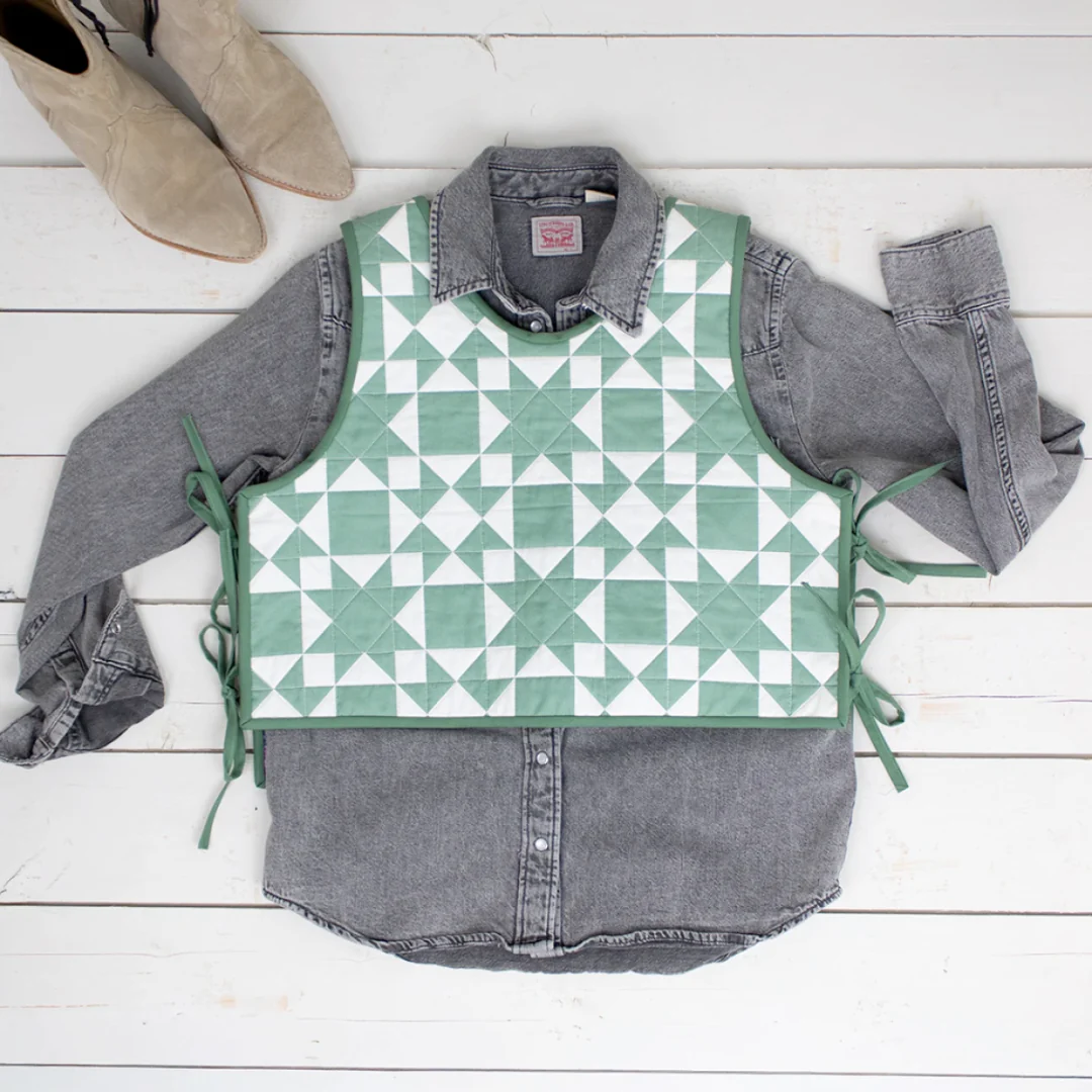 Studio M Squared Virginia Quilted Vest Pattern - XS-XXL - Image 5