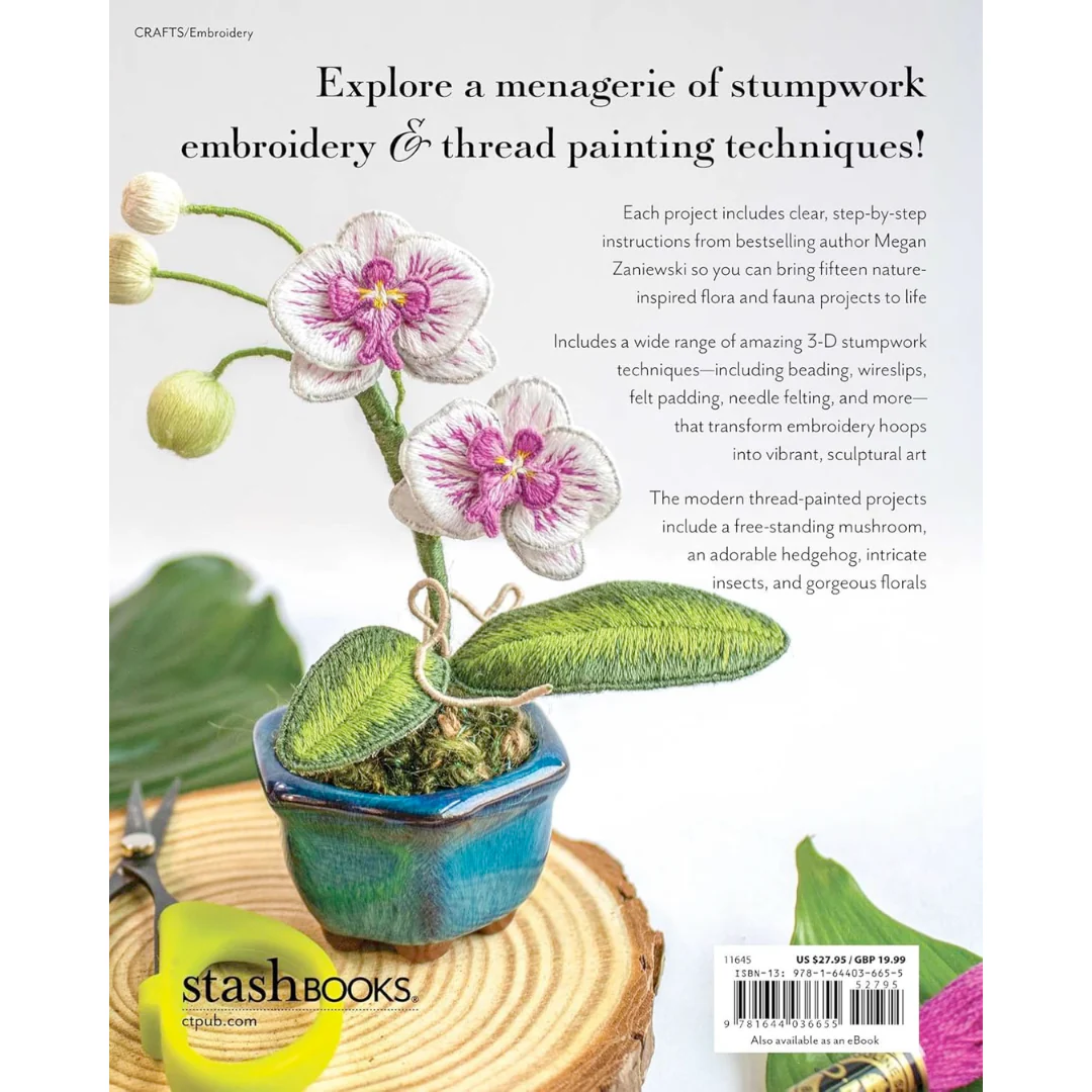 Stumpwork Studio—Mastering 3-D Embroidery by Megan Zaniewski - Image 2