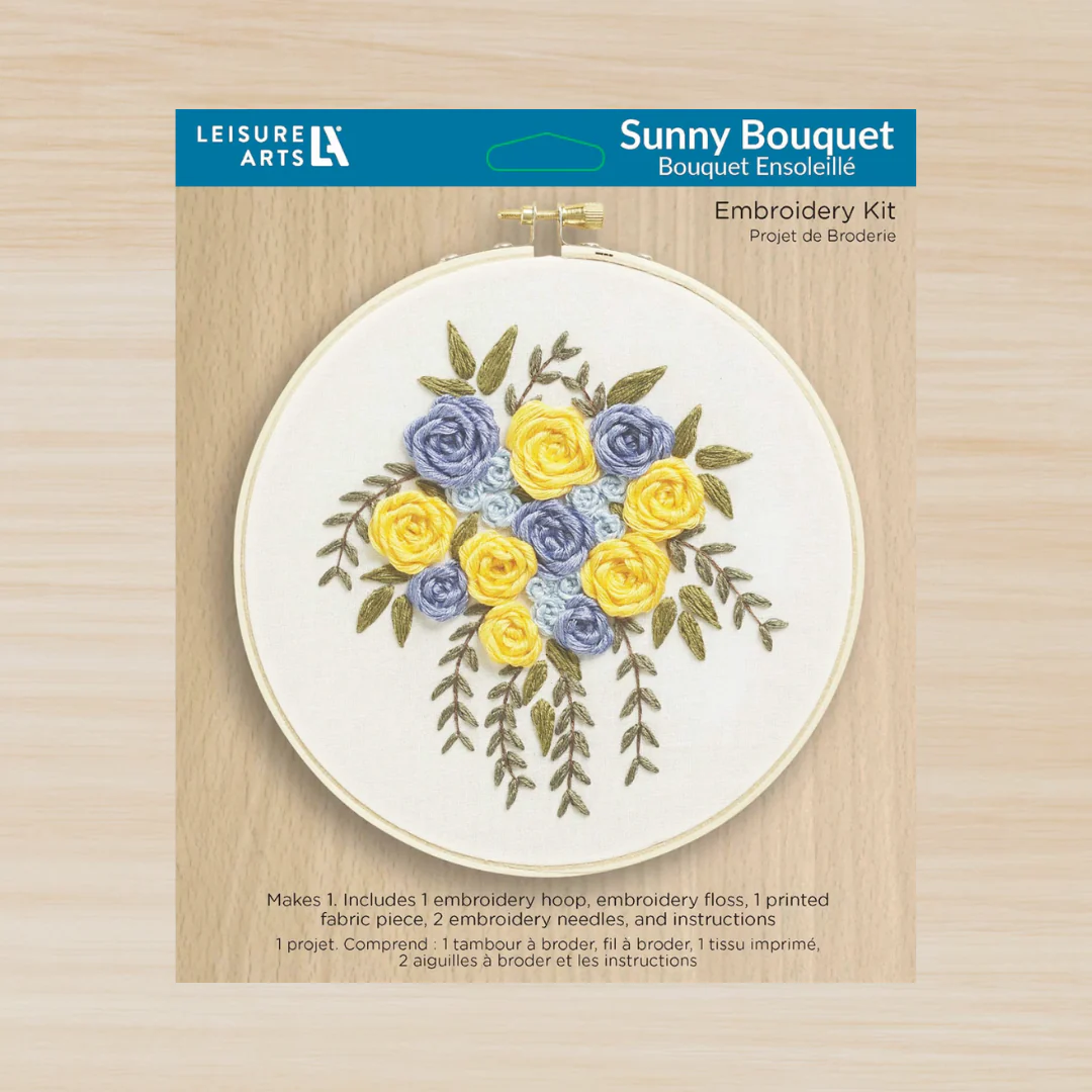 Sunny Bouquet 6" Embroidery Kit