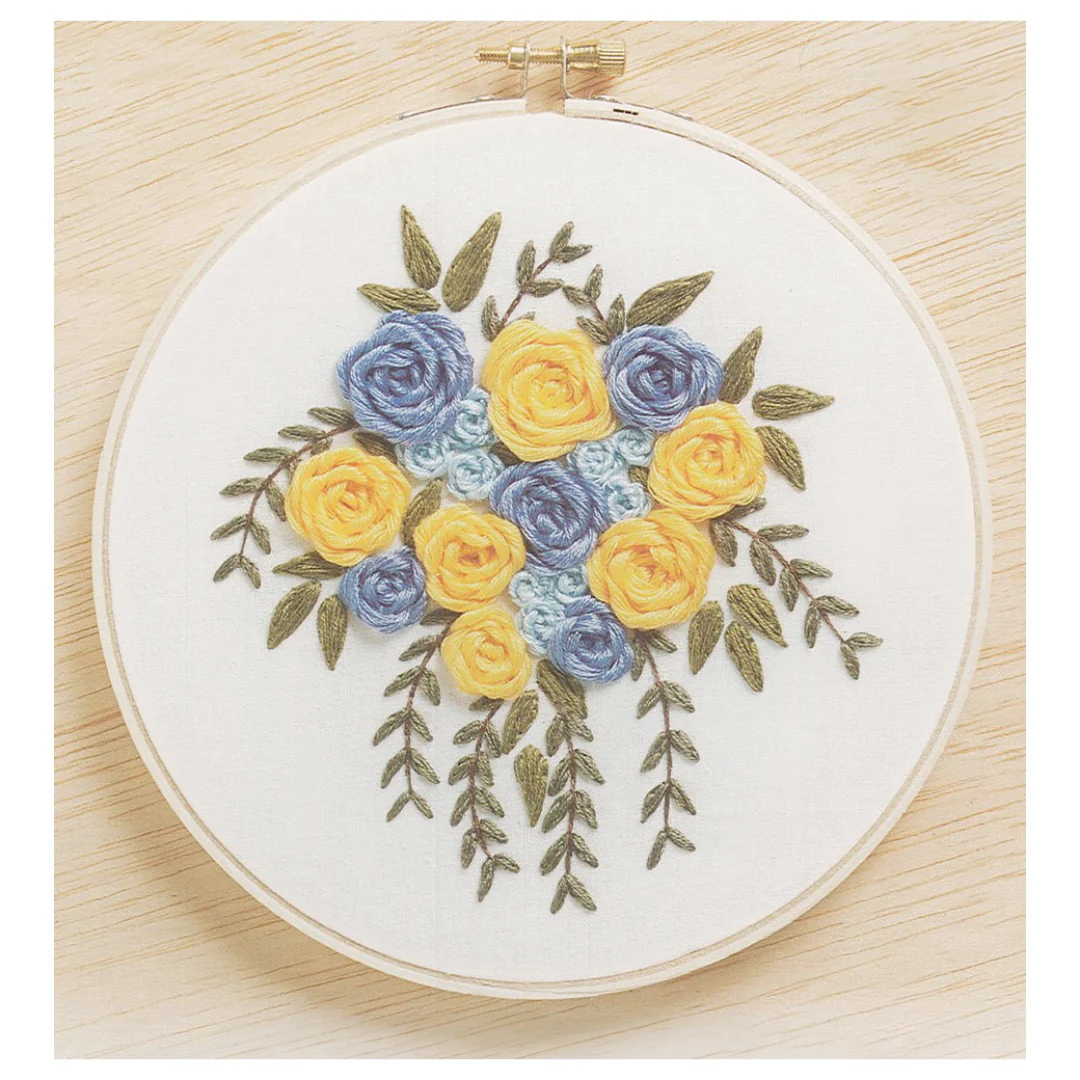 Sunny Bouquet 6" Embroidery Kit - Image 2