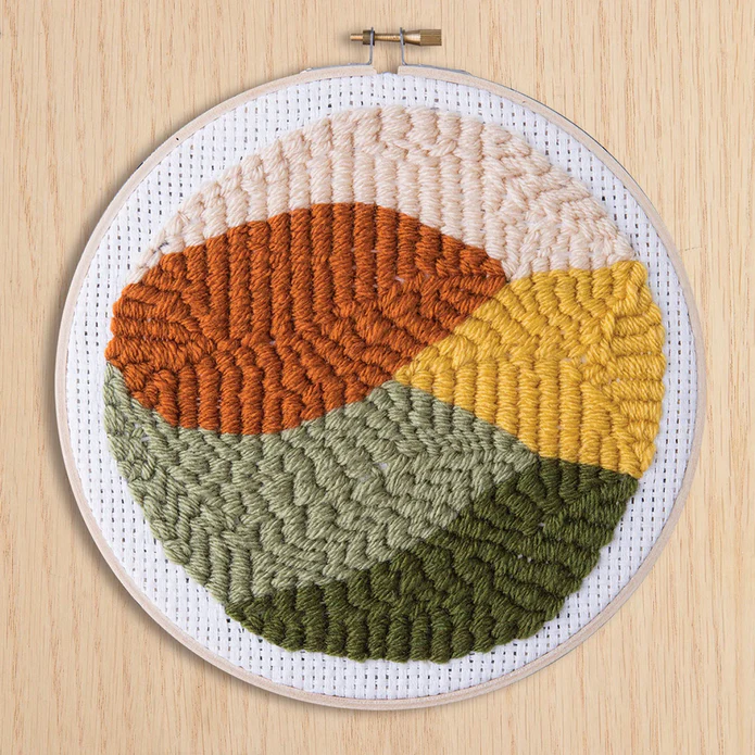 Sunset 8" Punch Needle Kit - Image 2