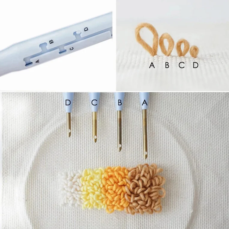 Sunset 8" Punch Needle Kit - Image 5