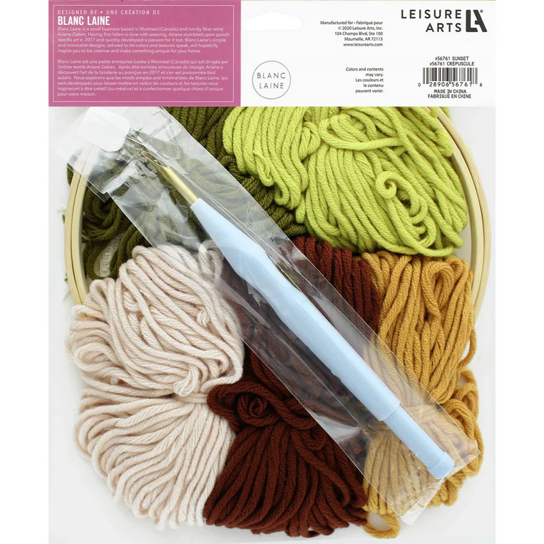 Sunset 8" Punch Needle Kit - Image 7