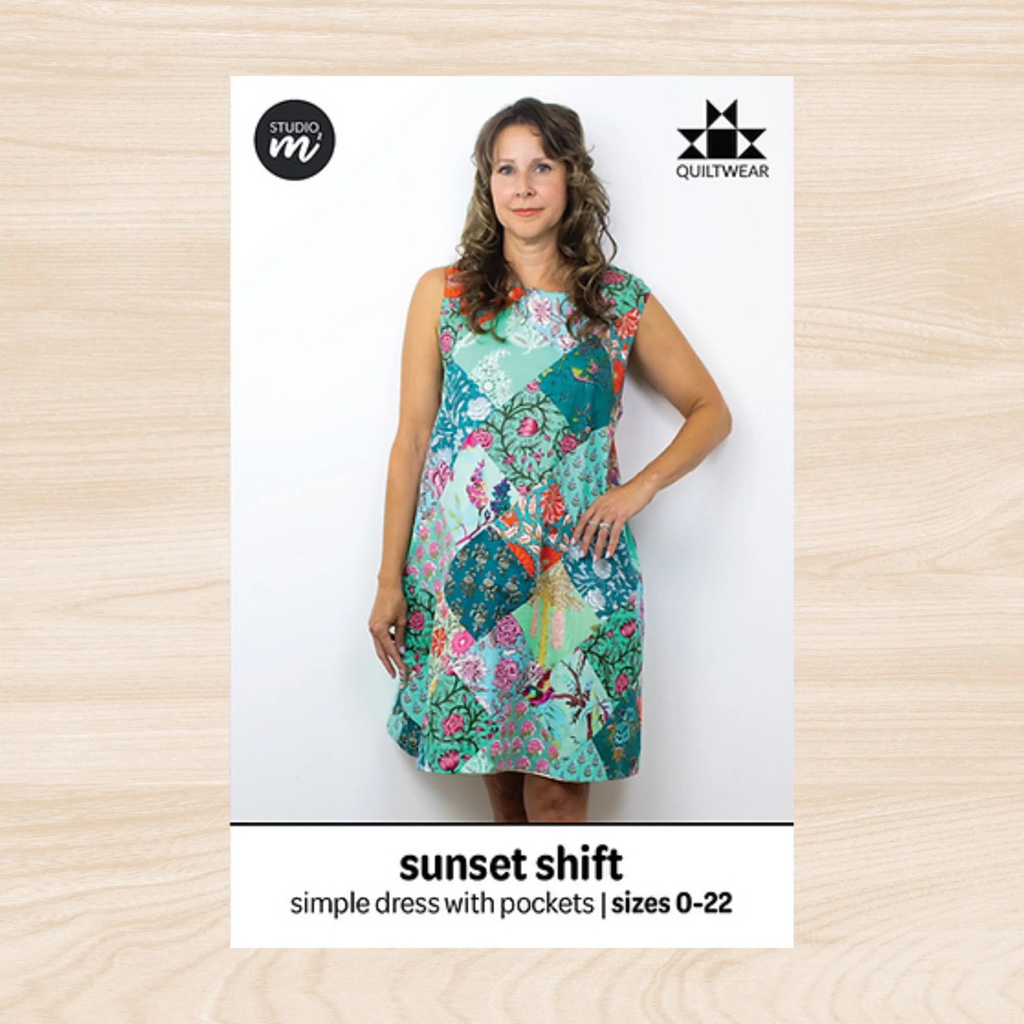 Sunset Shift Dress Pattern Sizes 0-22