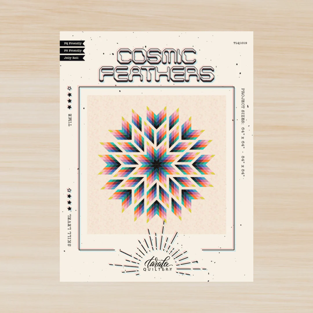 Taralee Quilts Cosmic Feathers Quilt Pattern