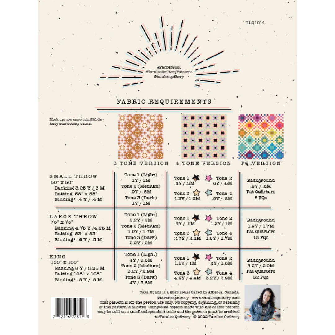 Taralee Quilts Flicker Quilt Pattern - Image 2