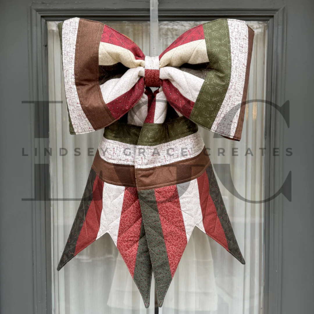 The Big Giant Quilted Jelly Roll Bow Pattern by Lindsey Grace Creates - Image 4