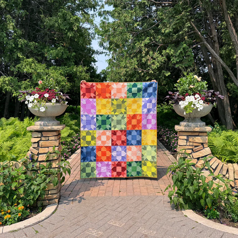 The Blanket Statement Peace Garden Quilt Pattern