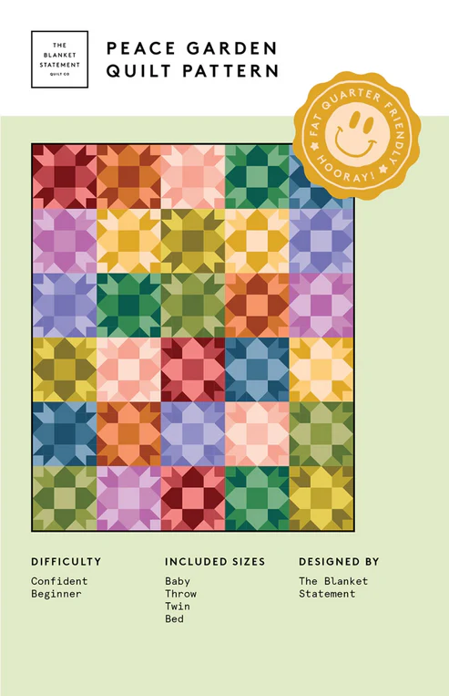 The Blanket Statement Peace Garden Quilt Pattern - Image 2