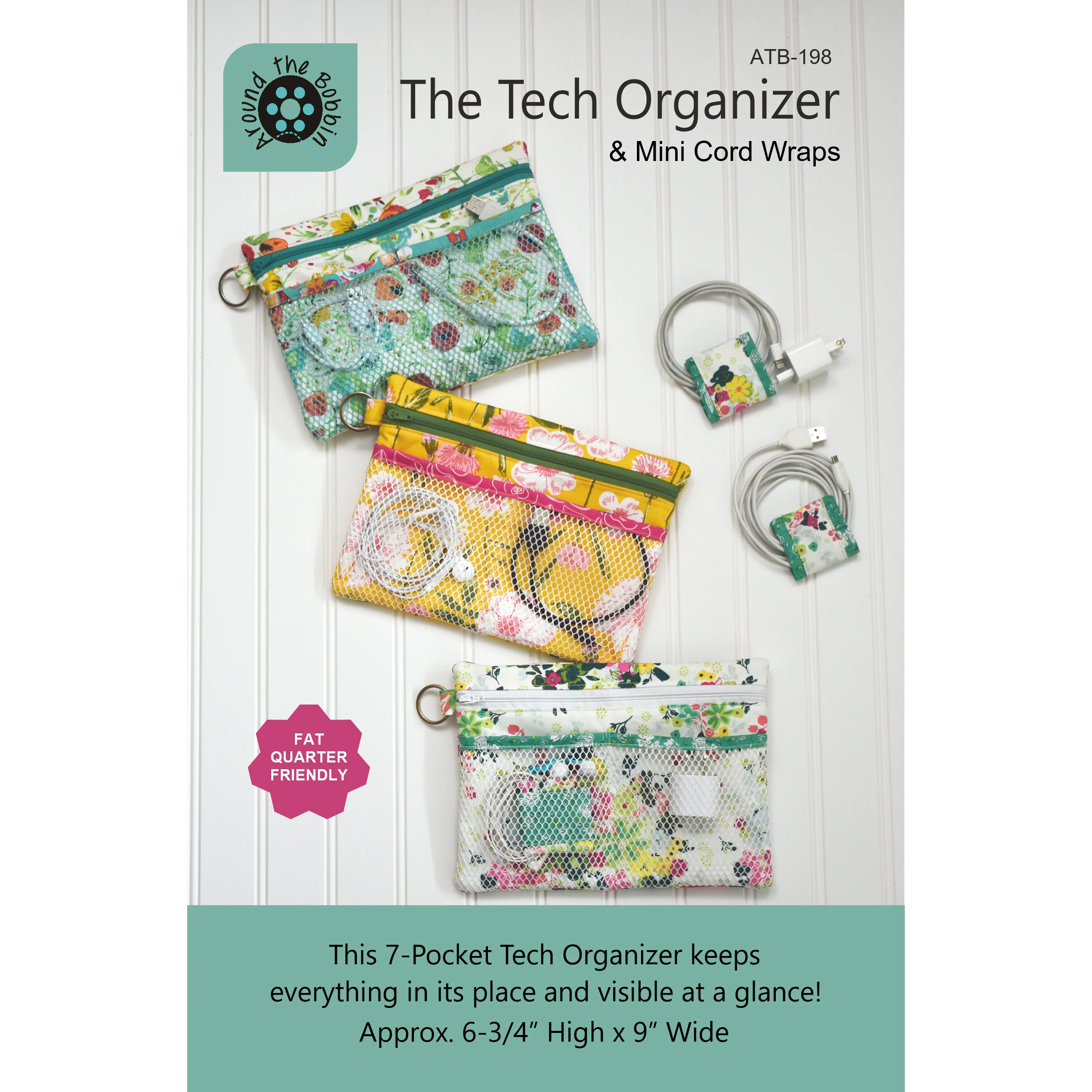 Around the Bobbin The Tech Organizer Pattern - Image 2