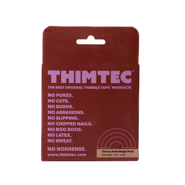 Thimtec Thimble Tape in Cherry Cola - Image 2