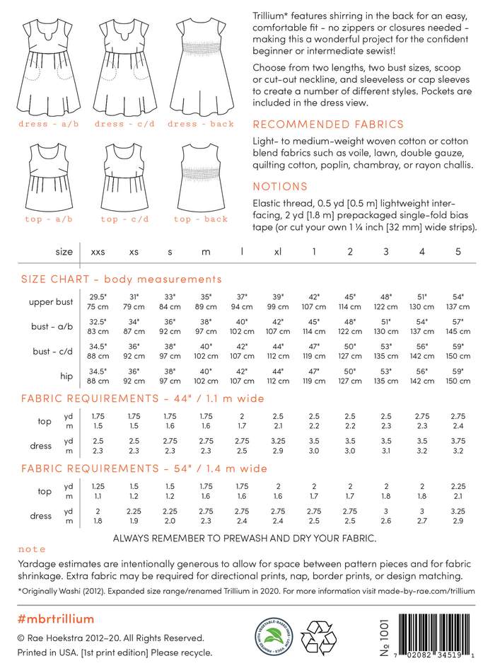 Made by Rae Trillium Dress & Top XXS-5XL - Image 16