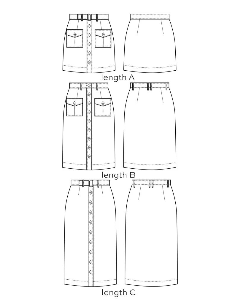 True Bias Blair Skirt 0-18 - Image 11