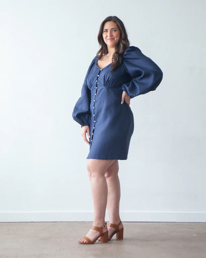 True Bias Lora Dress 14-32 - Image 3
