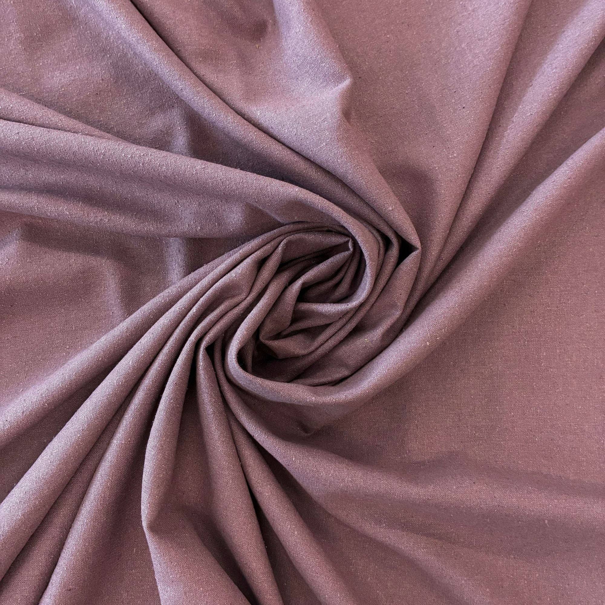 Unbrushed Silk Noil in Grape - Image 2