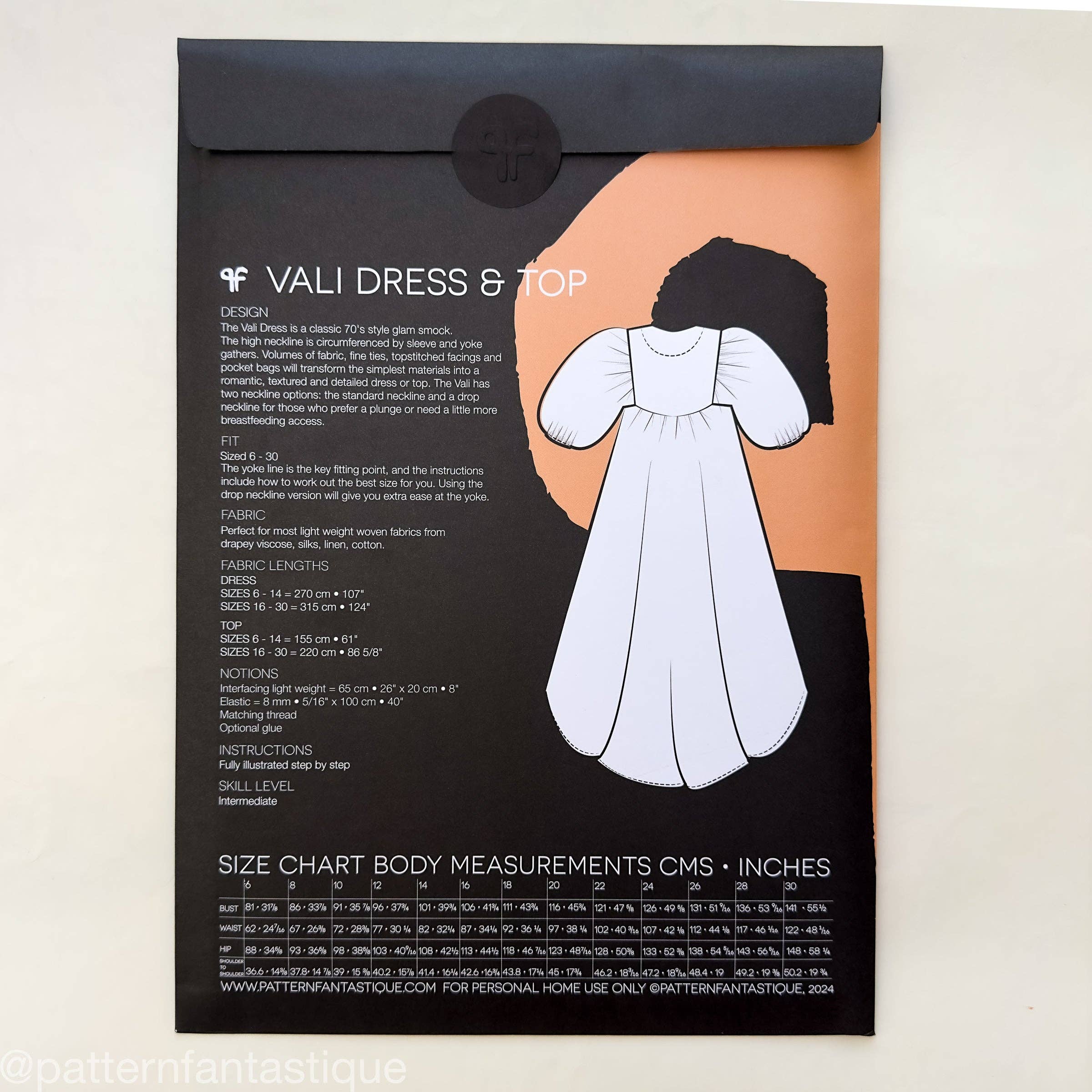 Pattern Fantastique Vali Dress & Top Pattern - Image 11